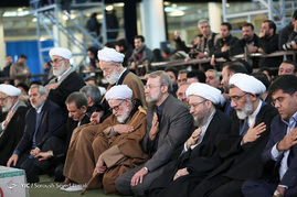 مراسم تشییع پیکر شهدای آتشنشان