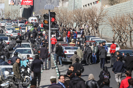 مراسم تشییع پیکر شهدای آتشنشان