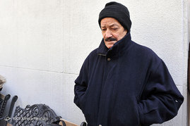 مراسم تشییع پیکر کاظم افرندنیا از خانه سینما
