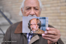 مراسم تشییع پیکر کاظم افرندنیا از خانه سینما
