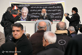 مراسم تشییع پیکر کاظم افرندنیا از خانه سینما

