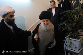 دیدار عراقچی با مراجع تقلید و علما در قم‎