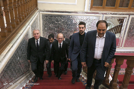 دیدار رئیس مجلس با وزیر امور خارجه ی فرانسه
