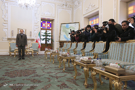 دیدار رئیس مجلس با وزیر امور خارجه ی فرانسه
