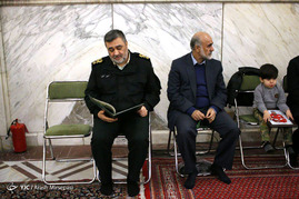 مراسم بزرگداشت شهدای آتش نشان

