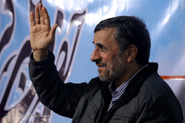 سفر محمود احمدی نژاد به شیراز
