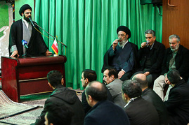 سخنرانی علی لاریجانی در جمع نخبگان اردستانی مقیم مرکز