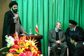 سخنرانی علی لاریجانی در جمع نخبگان اردستانی مقیم مرکز