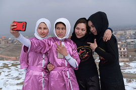 ووشو شائولین در میان بانوان افغان