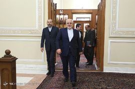 دیدار علی لاریجانی با رئیس مجلس بلاروس
