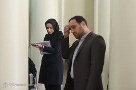 دیدار علی لاریجانی با رئیس مجلس بلاروس

