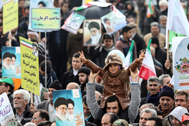 سخنرانی رئیس جمهور در راهپیمایی 22بهمن
