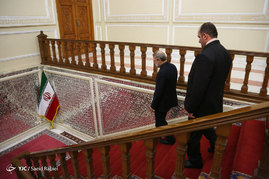دیدار نخست وزیر سوئد با علی لاریجانی