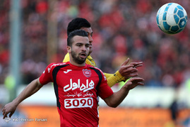 دیدار تیم های فوتبال پرسپولیس و سپاهان