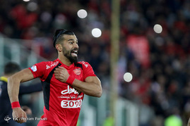 دیدار تیم های فوتبال پرسپولیس و سپاهان