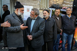 مراسم تشییع پیکر والده سردار نقدی