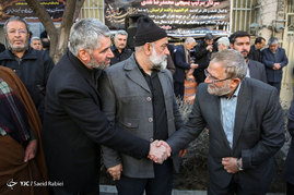 مراسم تشییع پیکر والده سردار نقدی