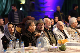آیین تجلیل از عوامل سریال معمای شاه با حضور رئیس رسانه ملی