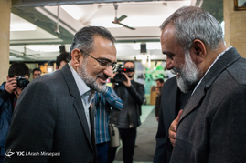 مراسم ختم والده سردار نقدی
