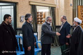 مراسم ختم والده سردار نقدی