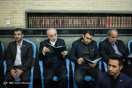 مراسم ختم والده سردار نقدی