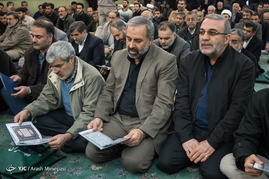 مراسم ختم والده سردار نقدی