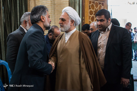 مراسم ختم والده سردار نقدی