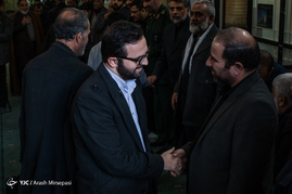 مراسم ختم والده سردار نقدی