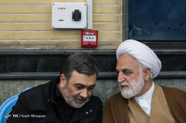 مراسم ختم والده سردار نقدی
