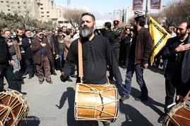 مراسم تشییع پیکر مطهر شهید غواص
