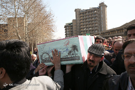 مراسم تشییع پیکر مطهر شهید غواص