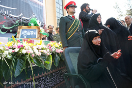 مراسم تشییع پیکر مطهر شهید غواص
