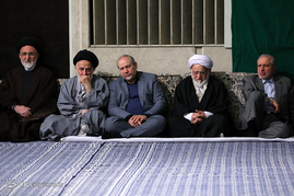 اولین شب عزاداری فاطمیه ۱۴۳۸ در حسینیه امام خمینی