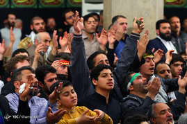 اولین شب عزاداری فاطمیه ۱۴۳۸ در حسینیه امام خمینی