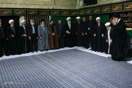 دومین شب عزاداری فاطمیه در حسینیه امام خمینی