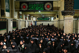 دومین شب عزاداری فاطمیه در حسینیه امام خمینی