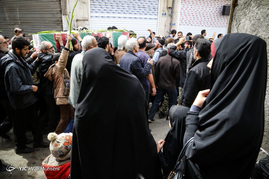 تشییع شهید گمنام دفاع مقدس