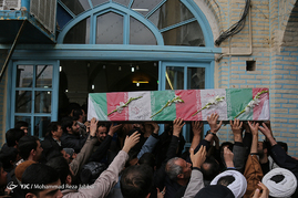 تشییع پیکر 3 شهید مدافع حرم و 5 شهید گمنام - قم‎