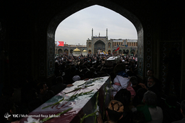 تشییع پیکر 3 شهید مدافع حرم و 5 شهید گمنام - قم‎