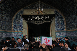 تشییع پیکر 3 شهید مدافع حرم و 5 شهید گمنام - قم‎