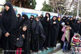 تشییع پیکر 12 شهید دفاع مقدس - اصفهان‎