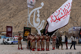 تشییع 1 شهید دفاع مقدس و 1 شهید گمنام - شیراز