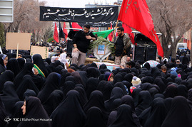 تشییع 1 شهید دفاع مقدس و 1 شهید گمنام - شیراز