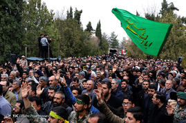 تشییع 1 شهید دفاع مقدس و 1 شهید گمنام - شیراز