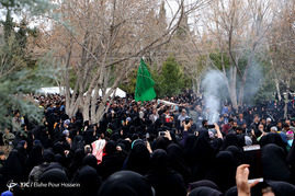 تشییع 1 شهید دفاع مقدس و 1 شهید گمنام - شیراز