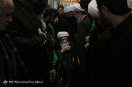 مراسم عزاداری شهادت حضرت فاطمه زهرا(س) در قم‎