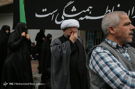 مراسم عزاداری شهادت حضرت فاطمه زهرا(س) در قم‎
