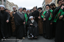 مراسم عزاداری شهادت حضرت فاطمه زهرا(س) در قم‎
