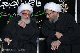 مراسم عزاداری شهادت حضرت فاطمه زهرا(س) در قم‎