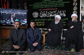 مراسم عزاداری شهادت حضرت فاطمه زهرا(س) در قم‎